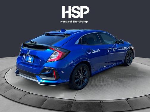 Aegean Blue Metallic 2021 Honda Civic EX
