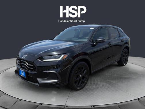 Crystal Black Pearl 2024 Honda HR-V Sport
