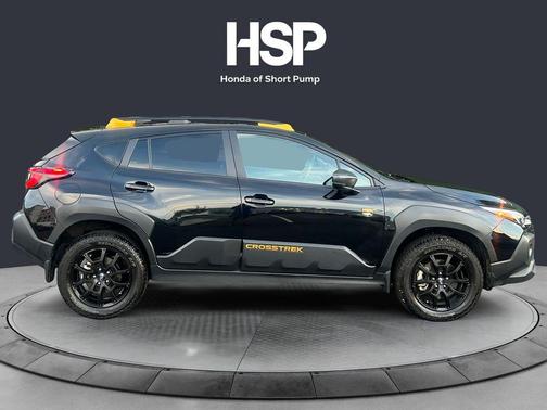Crystal Black Silica 2024 Subaru Crosstrek Wilderness