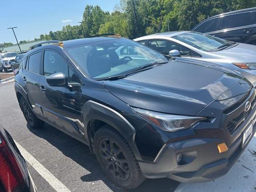 Crystal Black Silica 2024 Subaru Crosstrek Wilderness