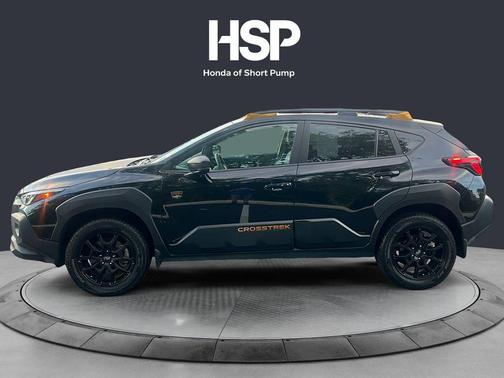 Crystal Black Silica 2024 Subaru Crosstrek Wilderness