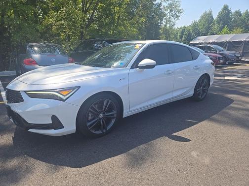 Platinum White Pearl 2024 Acura Integra A-Spec Technology
