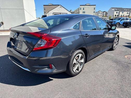 Cosmic Blue Metallic 2019 Honda Civic LX