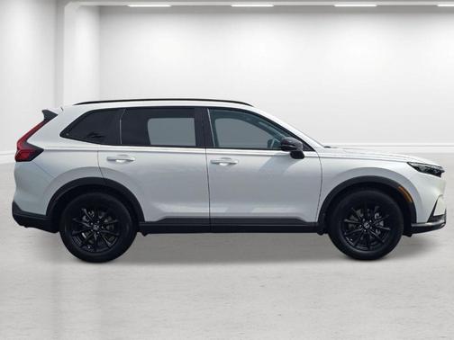 Platinum White Pearl 2026 Honda CR-V Hybrid Sport-L