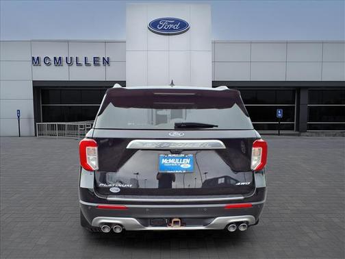 Agate Black Metallic 2023 Ford Explorer Platinum
