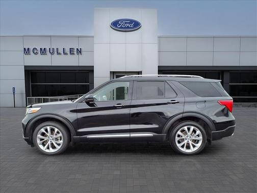 Agate Black Metallic 2023 Ford Explorer Platinum