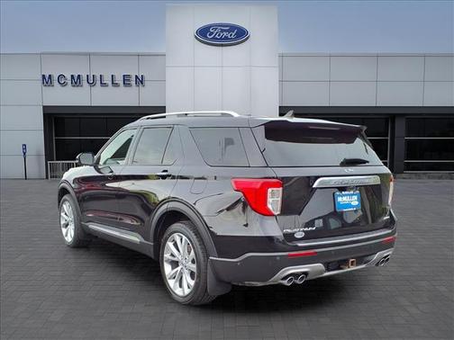 Agate Black Metallic 2023 Ford Explorer Platinum