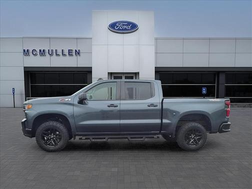 Shadow Gray Metallic 2021 Chevrolet Silverado 1500 Custom Trail Boss