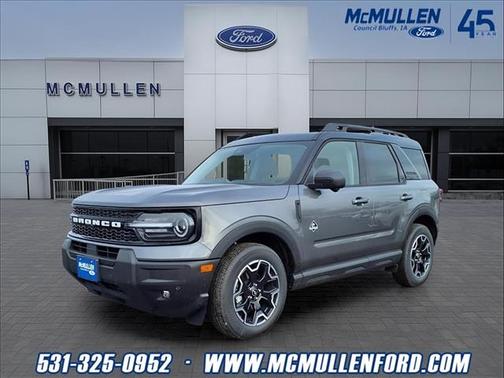 Carbonized Gray Metallic 2025 Ford Bronco Sport Outer Banks