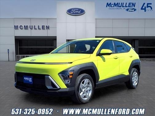 Yellow 2024 Hyundai KONA SE