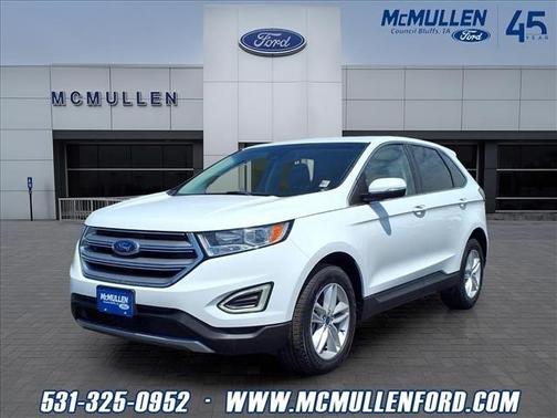 Oxford White 2018 Ford Edge SEL