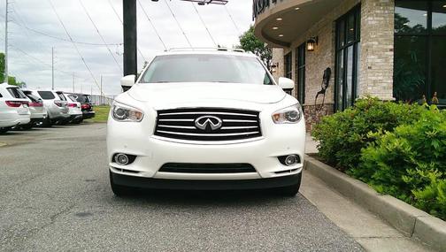 Moonlight White 2014 INFINITI QX60 Base