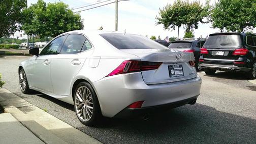 Silver 2015 Lexus IS 250 Base