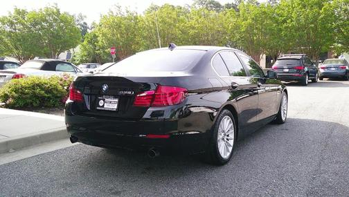 Black 2013 BMW 535 4dr Sdn 535i RWD