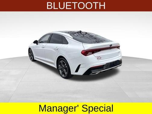Glacial White Pearl 2021 Kia K5 EX