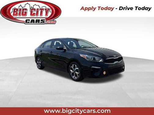 Aurora Black Pearl 2021 Kia Forte LXS