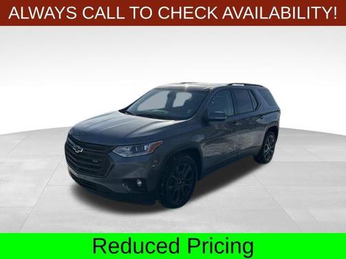 Silver 2021 Chevrolet Traverse RS