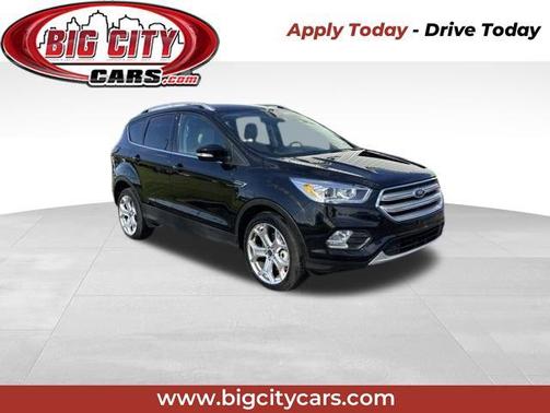 Black Metallic 2019 Ford Escape Titanium