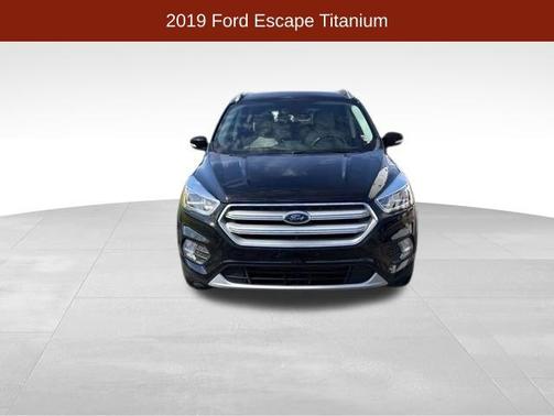 Black Metallic 2019 Ford Escape Titanium
