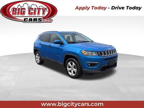 Laser Blue Pearlcoat 2018 Jeep Compass Latitude