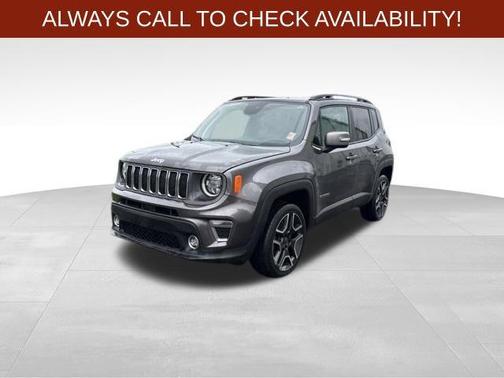 Granite Crystal Metallic Clearcoat 2019 Jeep Renegade Limited