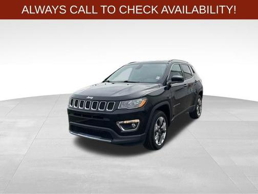 Diamond Black Crystal Pearlcoat 2020 Jeep Compass Limited