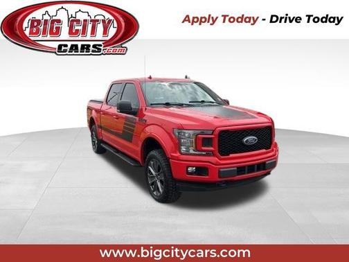 Race Red 2018 Ford F-150 XLT