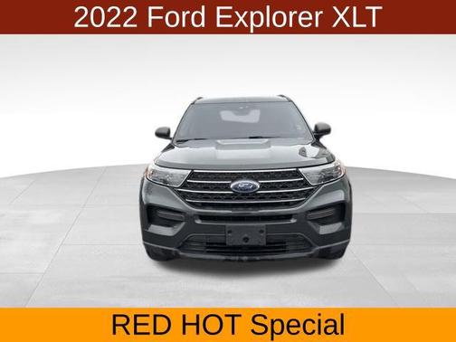 Green Metallic 2022 Ford Explorer XLT