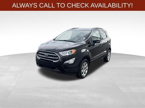 Shadow Black 2020 Ford EcoSport SE