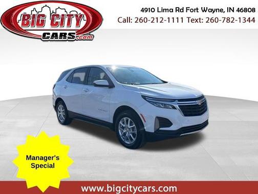 Summit White 2023 Chevrolet Equinox 1LT