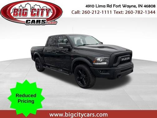 Diamond Black Crystal Pearlcoat 2019 RAM 1500 Classic Warlock