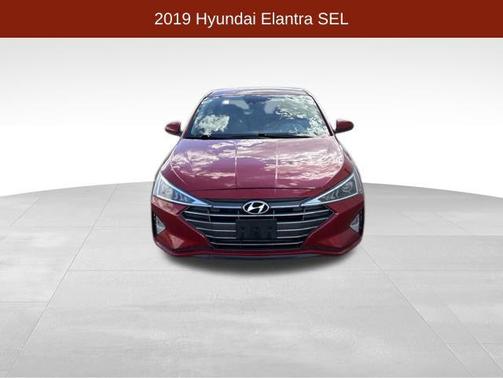 Scarlet Red 2019 Hyundai ELANTRA SEL