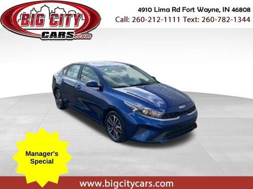 Deep Sea Blue 2024 Kia Forte LXS