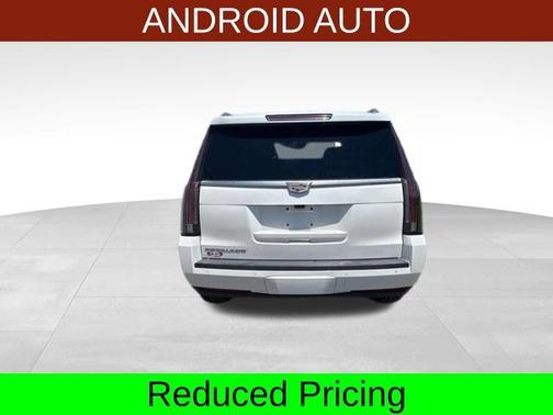 Crystal White Tricoat 2018 Cadillac Escalade ESV Luxury