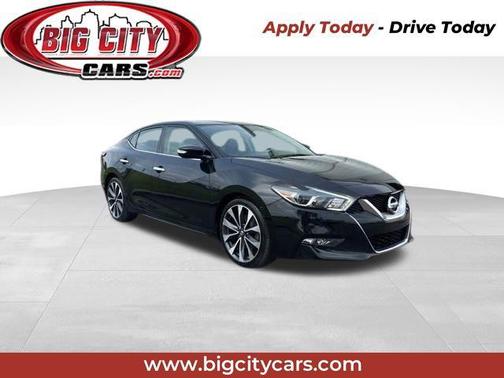 Black 2017 Nissan Maxima 3.5 SL