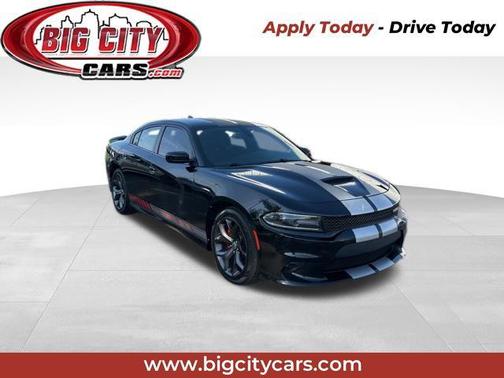 Pitch Black Clearcoat 2019 Dodge Charger GT