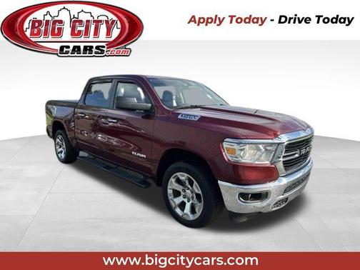 Delmonico Red Pearlcoat 2020 RAM 1500 Big Horn/Lone Star