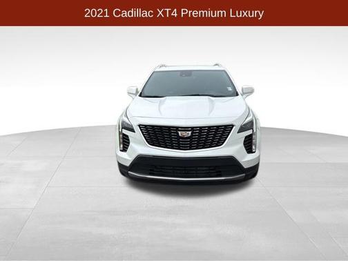 Crystal White Tricoat 2021 Cadillac XT4 Premium Luxury