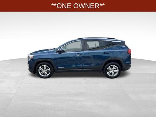 Blue Emerald Metallic 2021 GMC Terrain SLE