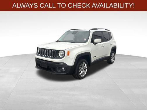 Alpine White 2017 Jeep Renegade Latitude