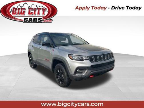 Billet Silver Metallic Clearcoat 2023 Jeep Compass Trailhawk