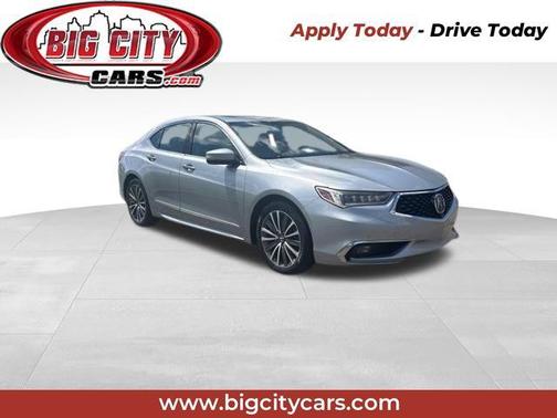 Silver 2018 Acura TLX V6 Advance