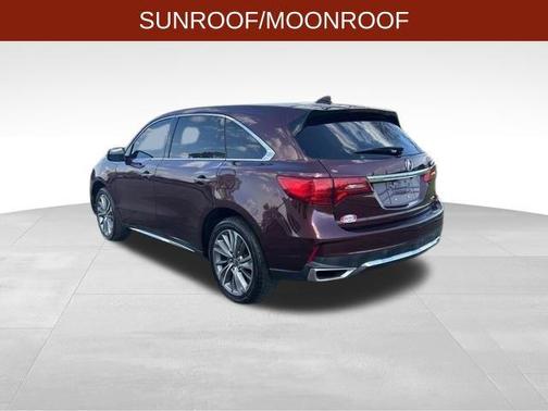 Red 2017 Acura MDX 3.5L w/Technology Package