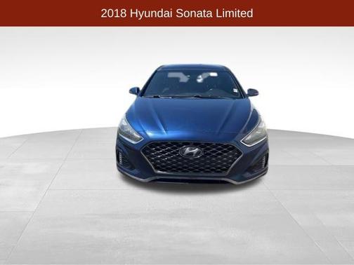Lakeside Blue 2018 Hyundai SONATA Limited 2.0T+