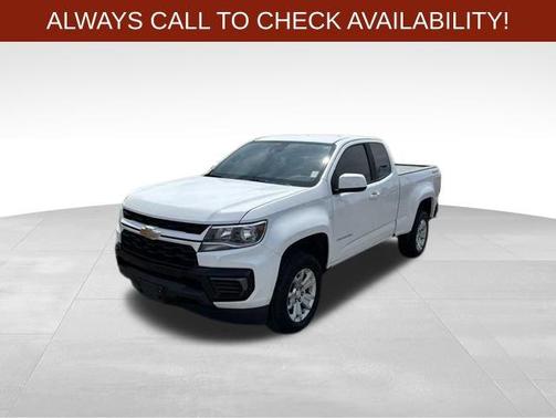 Summit White 2021 Chevrolet Colorado LT