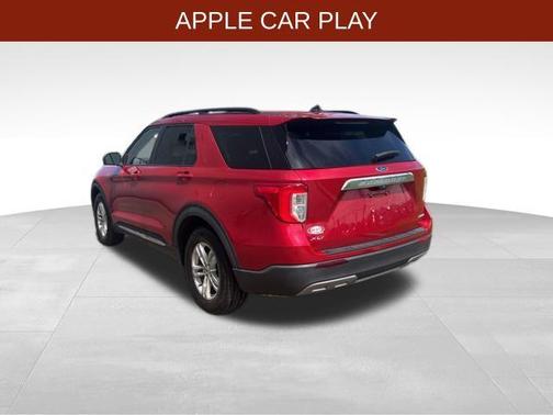 Red Metallic 2021 Ford Explorer XLT