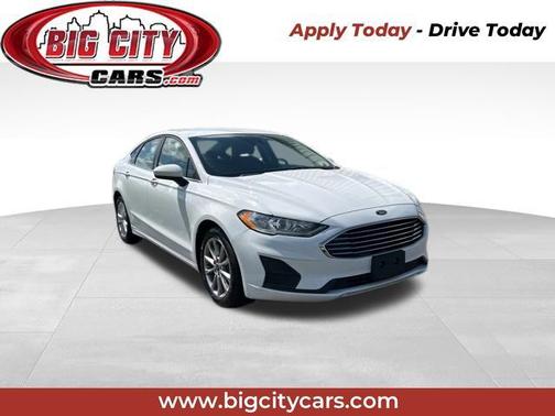 Oxford White 2020 Ford Fusion SE