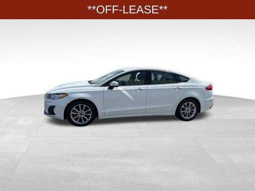 Oxford White 2020 Ford Fusion SE