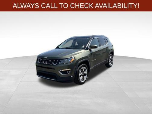 Olive Green Pearlcoat 2019 Jeep Compass Limited