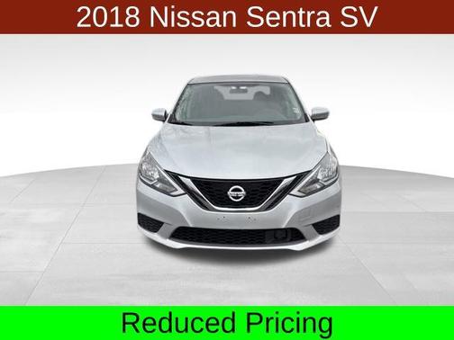 Brilliant Silver Metallic 2018 Nissan Sentra SV